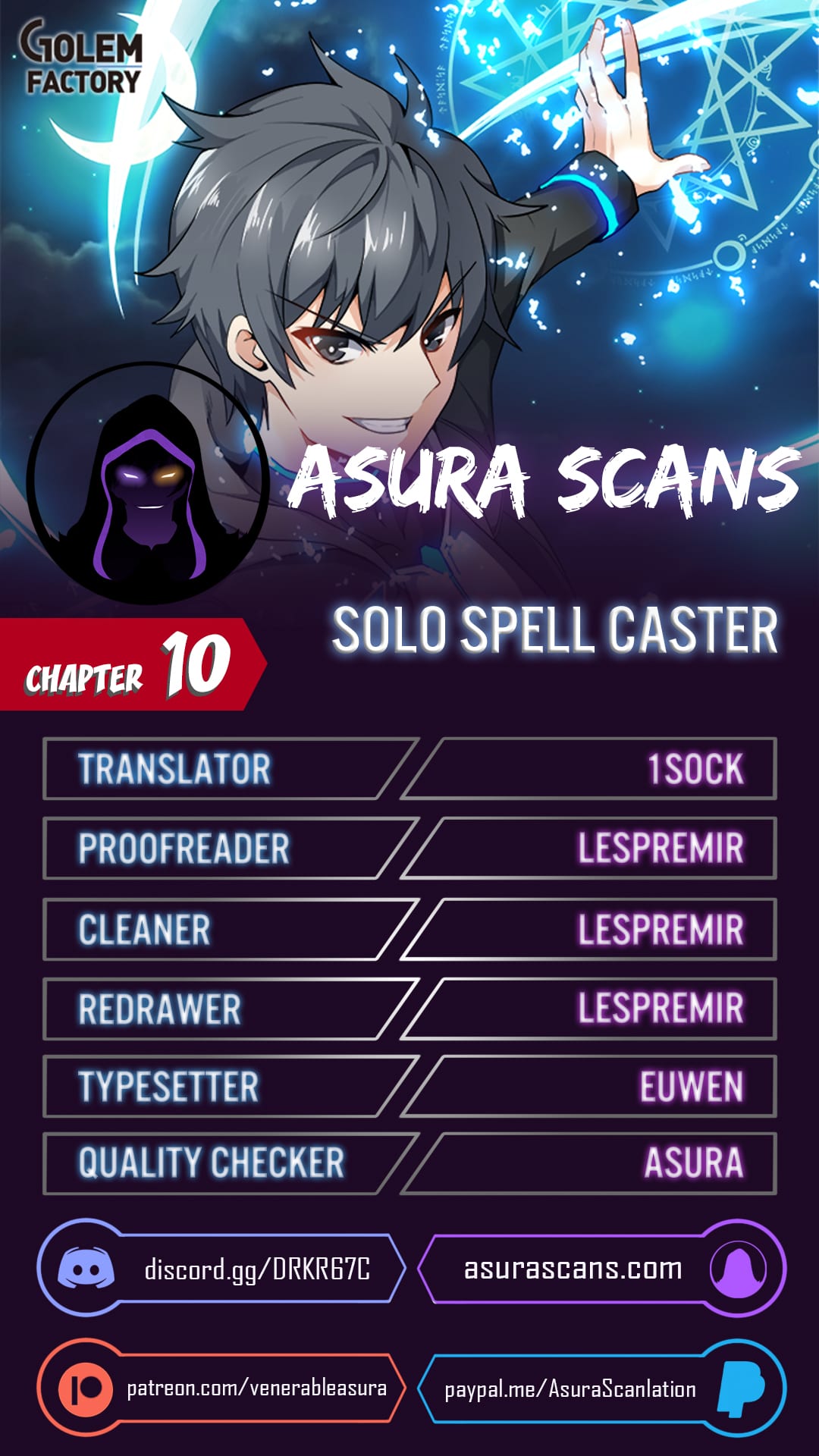 Solo Spell Caster Chapter 10 1